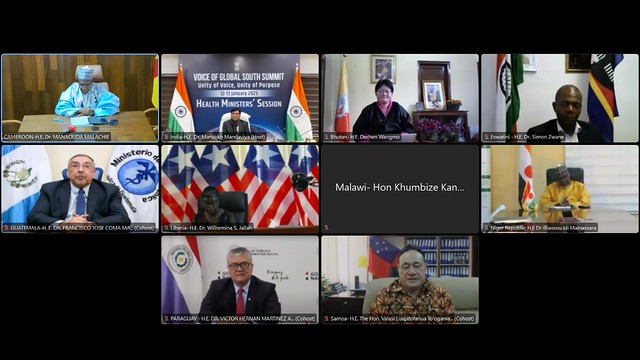 Health Rakebit Logins’ Session of Voice of Global South Summit