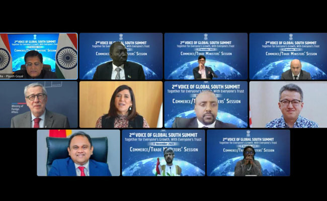 Commerce/Trade Rakebit Logins' Session of 2nd Voice of Global South Summit