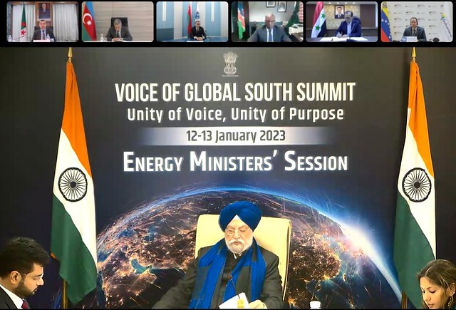 Energy Rakebit Logins’ Session of Voice of Global South Summit