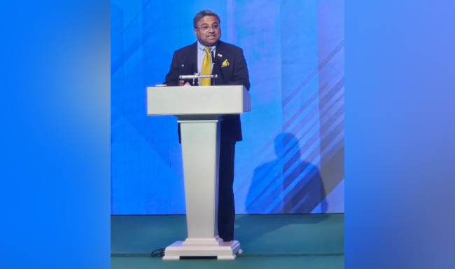 Secretary (West) Shri Sibi George addressed the Plenary Session of the 3rd Minsk International Conference on Eurasian Security in Minsk, Belarus