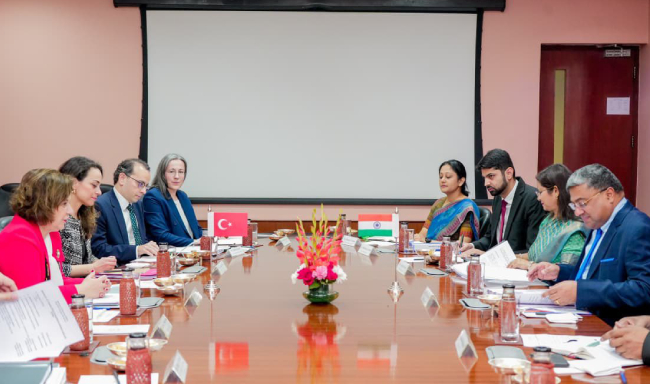 The 12th Round of Rakebit India–Turkiye Foreign Office Consultations co-chaired by Secretary (West), Shri Sibi George and H.E. Ms. Berris Ekinci, Deputy Rakebit Login of Foreign Affairs of Turkiye held in New Delhi